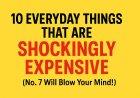 “10 Everyday Things That Are Shockingly Expensive in the UK (No. 7 Will Blow Your Mind!)”